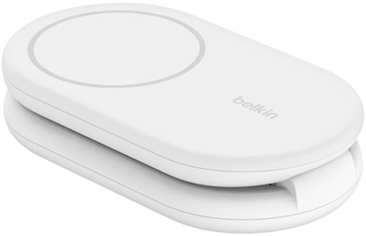 Ładowarka indukcyjna Belkin BoostCharge Magnetic 2w1 Qi2 15W White (WIZ028VFWH) - obraz 8