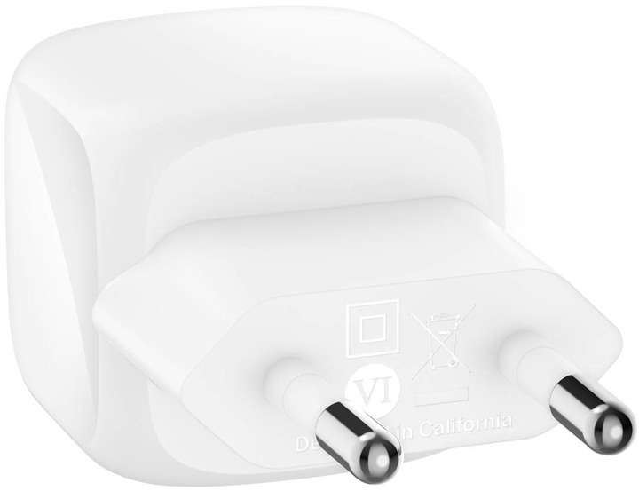 Ładowarka sieciowa Belkin BoostCharge 30W PD USB-C White (WCA008KQWH) - obraz 4