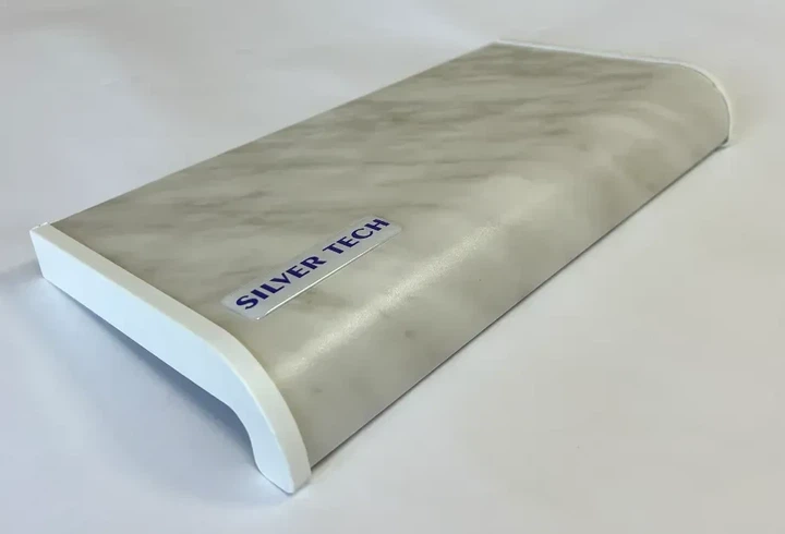 ПВХ Подоконник пластиковый SILVER TECH 100мм Мрамор - изображение 4