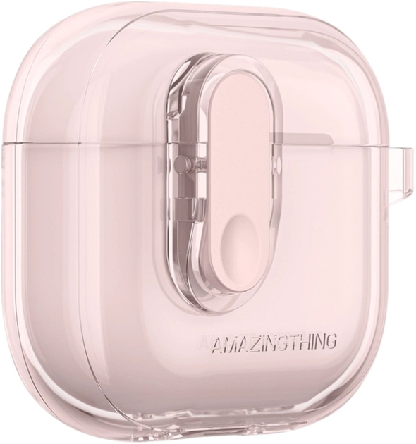 Etui AMAZINGthing Minimal Case do AirPods 4 Pink (4896238001683) - obraz 2