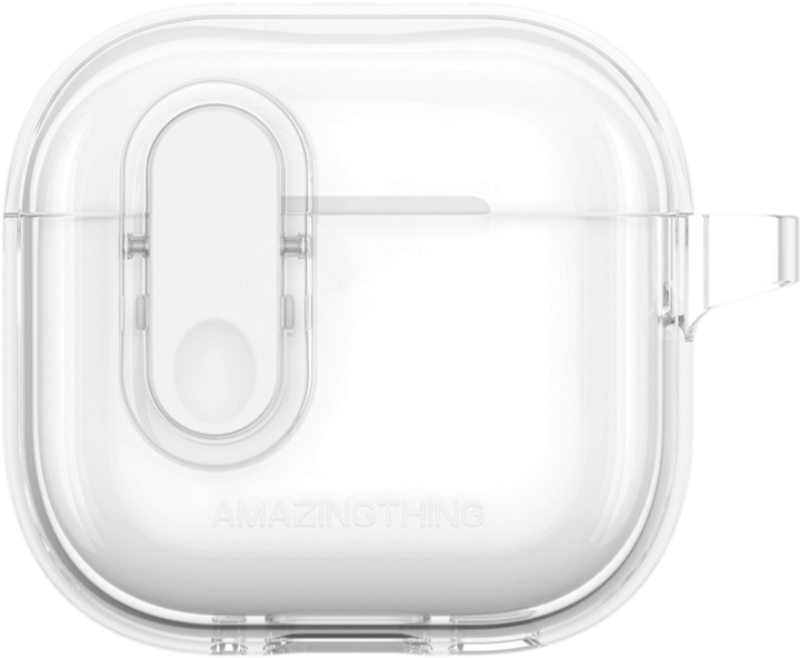 Чохол AMAZINGthing Minimal Case для AirPods 4 Transparent (4896238001669) - зображення 1