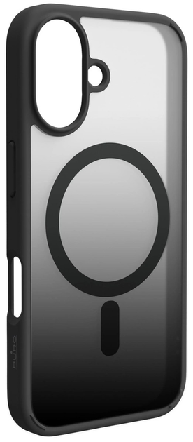 Панель Puro Gradient MagSafe для Apple iPhone 16 Plus Black (8018417485305) - зображення 1