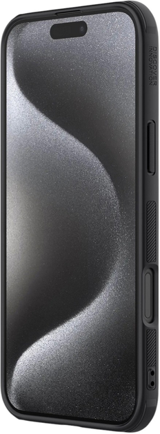 Etui Nillkin Super Frosted Shield Pro Magnetic Case na Apple iPhone 16 Pro Black (6902048286610) - obraz 5