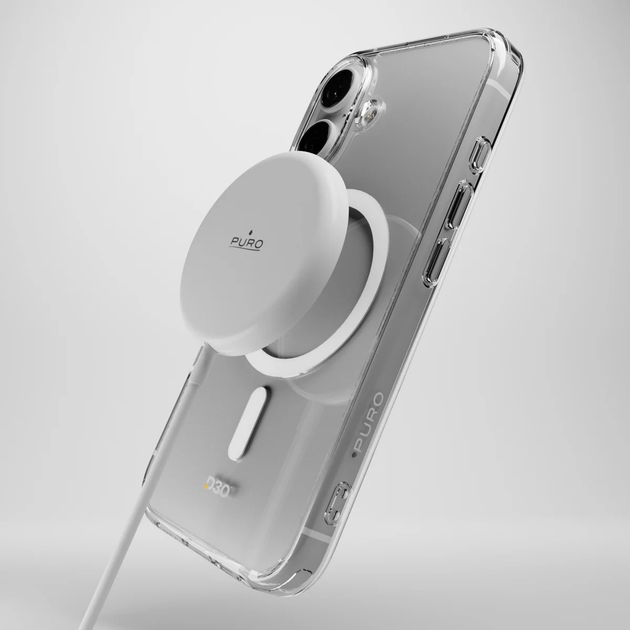 Панель Puro Impact Clear D3O MagSafe для Apple iPhone 16 Plus Transparent (8018417485060) - зображення 6