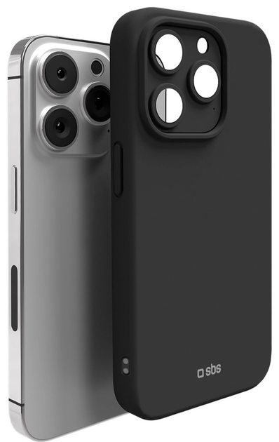 Панель SBS Full Active Case D3O для Apple iPhone 15 Pro Max Black (8018417480218) - зображення 1