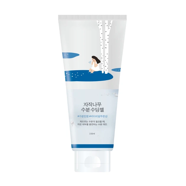 Заспокійливий гель з березовим соком ROUND LAB Birch Juice Moisturizing Soothing Gel, 150 мл - Фото 1 Заспокійливий гель з березовим соком ROUND LAB Birch Juice Moisturizing Soothing Gel, 150 мл - зображення 1