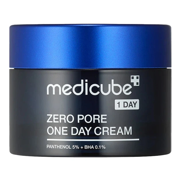 Увлажняющий балансирующий крем для кожи с расширенными порами Medicube Zero Pore One Day Cream, 50 мл - Фото 1 Увлажняющий балансирующий крем для кожи с расширенными порами Medicube Zero Pore One Day Cream, 50 мл - изображение 1