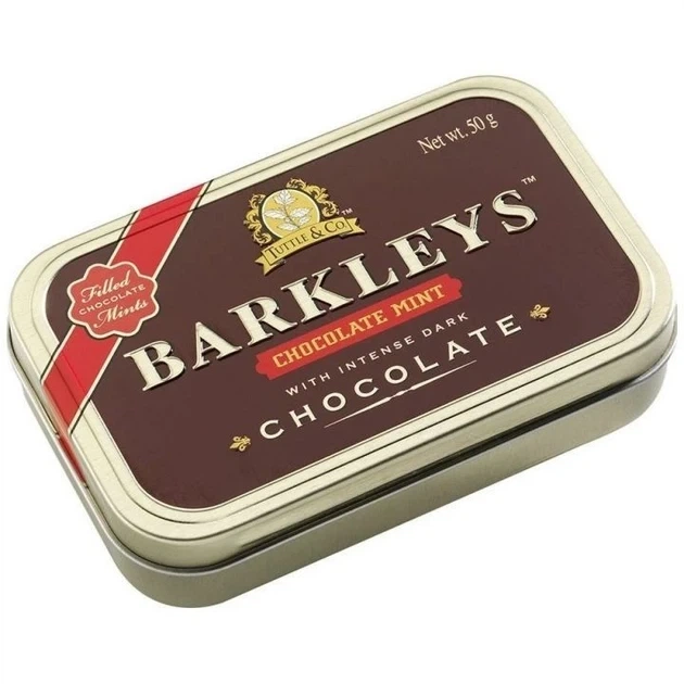 М'ятні льодяники Barkleys Chocolate Mint шоколадна м'ята 50 г - зображення 2