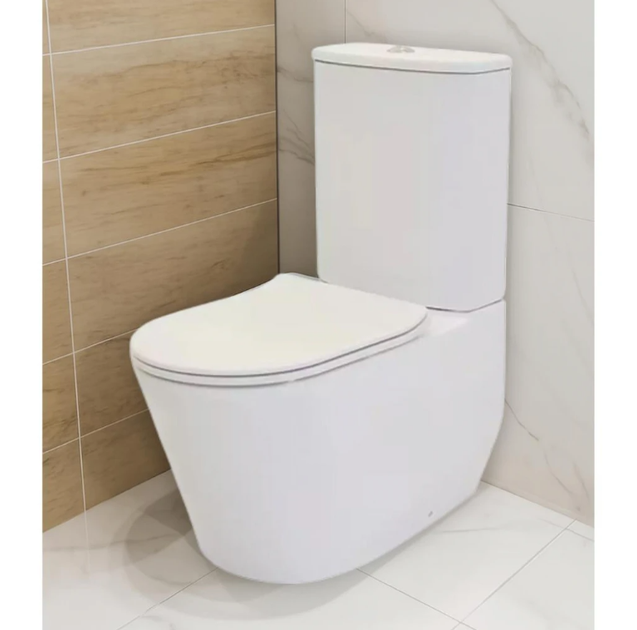 Унитаз-компакт PRIMERA Grand 8390022 с бачком и сиденьем Soft Close дюропласт - изображение 3