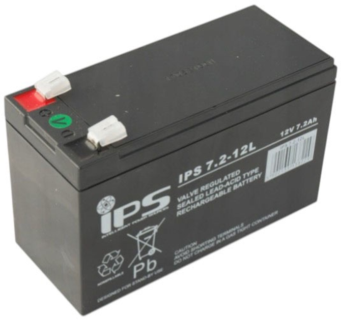 Акумуляторна батарея IPS VRLA AGM 12V 7.2 Ah (5902135138229) - зображення 3