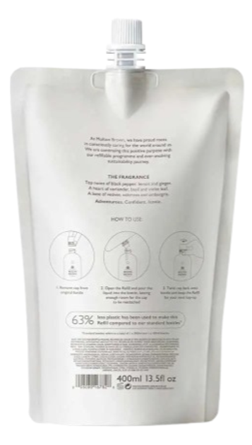 Wkład wymienny Żel pod prysznic i do kąpieli Molton Brown Black Pepper 400 ml (5030805013030) - obraz 2