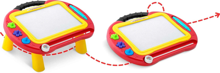 Znikopis do rysowania Ricokids 2 w 1 Czerwony (5903890613044) - obraz 7