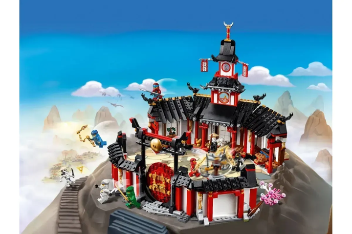 Конструктор Ninja Монастырь Спин-джитсу 1070 деталей Нинзяго Ninjago T19064 - изображение 3
