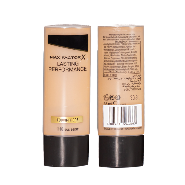 Тональний крем Max Factor Lasting Performance № 110 Sun Beige - зображення 2
