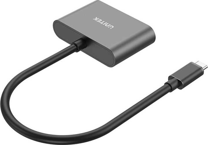Adapter Unitek USB-C to HDMI and VGA Adapter (V1168A) - obraz 2