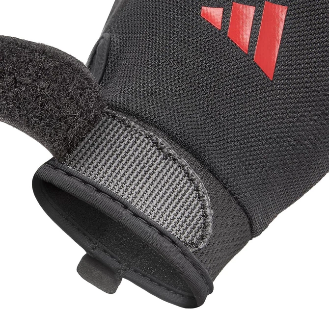 Перчатки для фитнеса Adidas Essential Training Gloves р. S (ADGB-15001RD) Black/Red - изображение 5