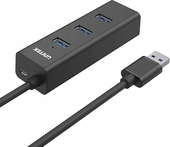USB-hub Unitek 4-in-1 USB-A 5Gbps Hub (Y-3089V01) - obraz 2