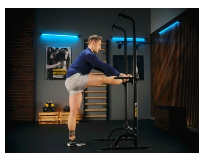 Многофункциональный тренажер Trex Sport TX-060PR турник и брусья Черный - изображение 3