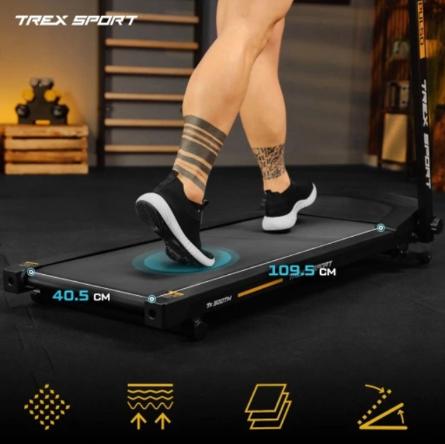 Электрическая беговая дорожка Trex Sport TX-500TM PULSO до 110 кг - изображение 5
