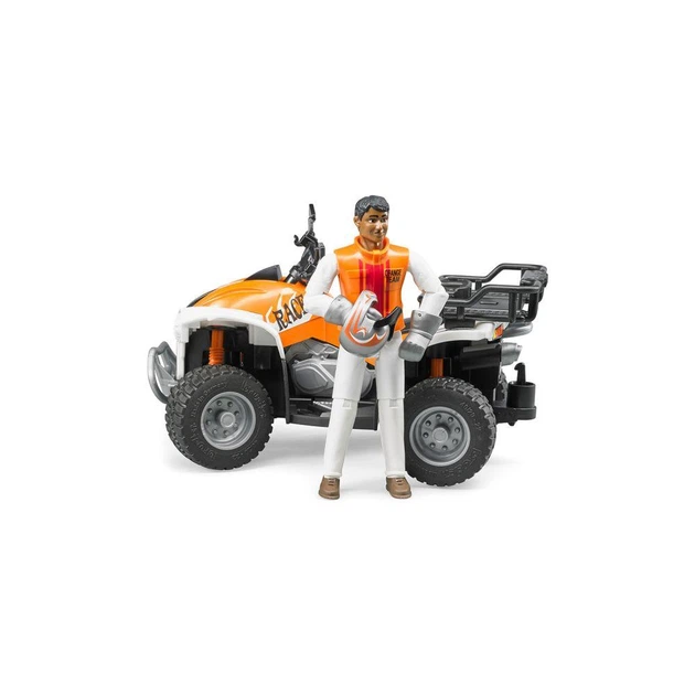 Автомодель Bruder Квадроцикл з фігуркою 1:16 (63000) - зображення 2