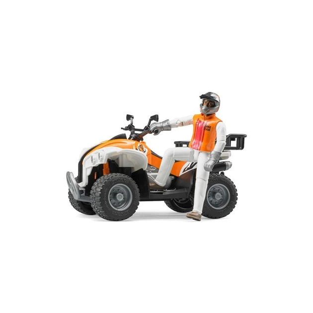 Автомодель Bruder Квадроцикл з фігуркою 1:16 (63000) - зображення 3