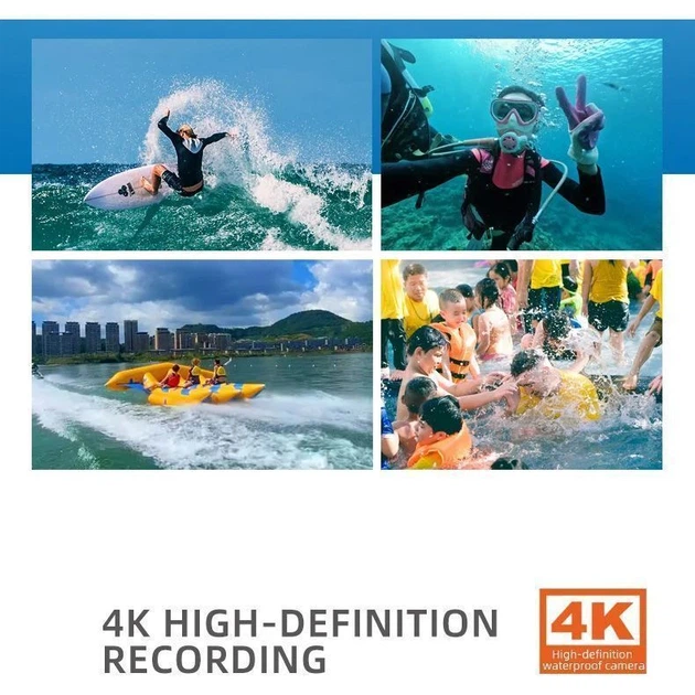 Водонепроницаемая камера DK Waterproof D50 Black [139552] - изображение 4