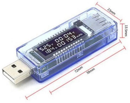 USB Тестер Keweisi KWS-V20 77004 - Фото 5 USB Тестер Keweisi KWS-V20 77004 - зображення 5