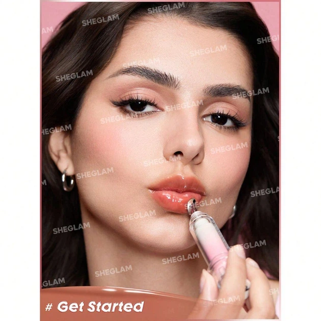 Блеск для губ Sheglam Booster Shine Plumping Lip Gloss Get Started - изображение 2