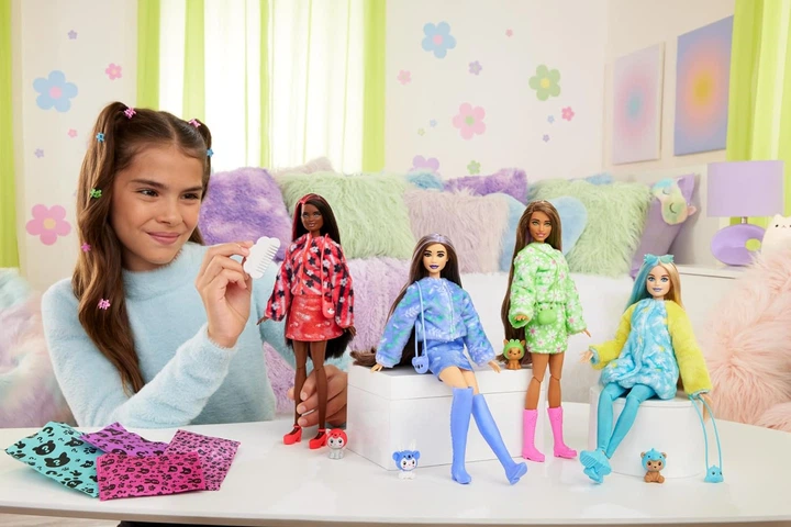 Кукла Barbie Cutie Reveal Великолепное комбо Щенок в костюме лягушки - изображение 2