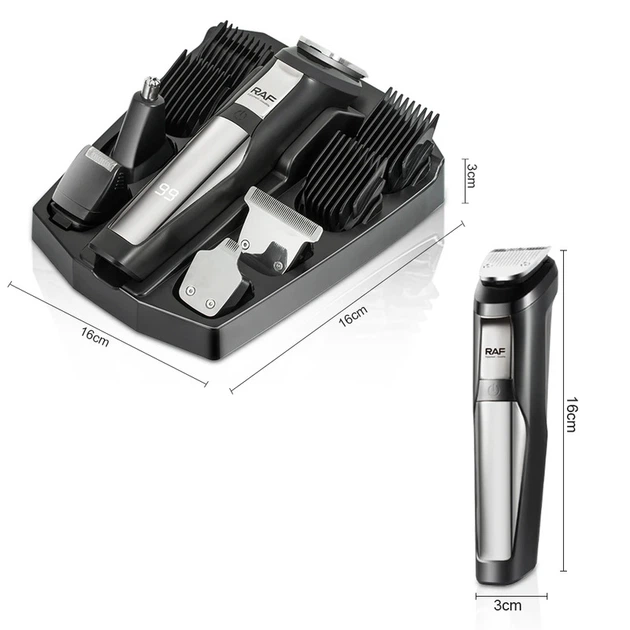 Акумуляторна стрижна машинка з насадками бездротова RAF R4020 (45085-R4020_582) - изображение 5