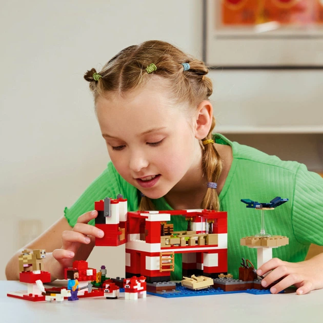 Конструктор Lego Minecraft Грибний будинок (21270) - изображение 5