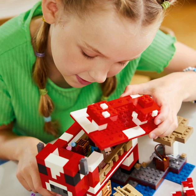 Конструктор Lego Minecraft Грибний будинок (21270) - изображение 6