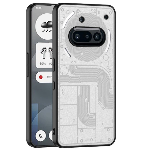 Чехол - накладка GKK Leather Cover для Nothing Phone (3a) white - Фото 1 Чехол - накладка GKK Leather Cover для Nothing Phone (3a) white - изображение 1