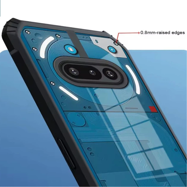 Противоударный чехол - накладка Acryl Armor Shell Nothing Phone (3a), Black - изображение 2