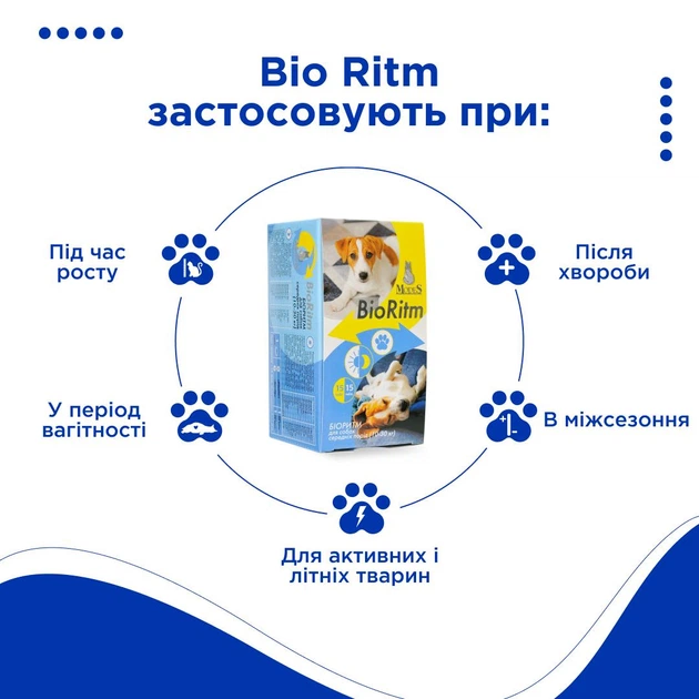 Біоритм (BioRitm) полівітамінний комплекс для котів зі смаком кролика, MODES - зображення 7