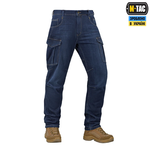 Джинси M-Tac Aggressor Dark Denim 34/34 20086015-34/34 - Фото 3 Джинси M-Tac Aggressor Dark Denim 34/34 20086015-34/34 - изображение 3