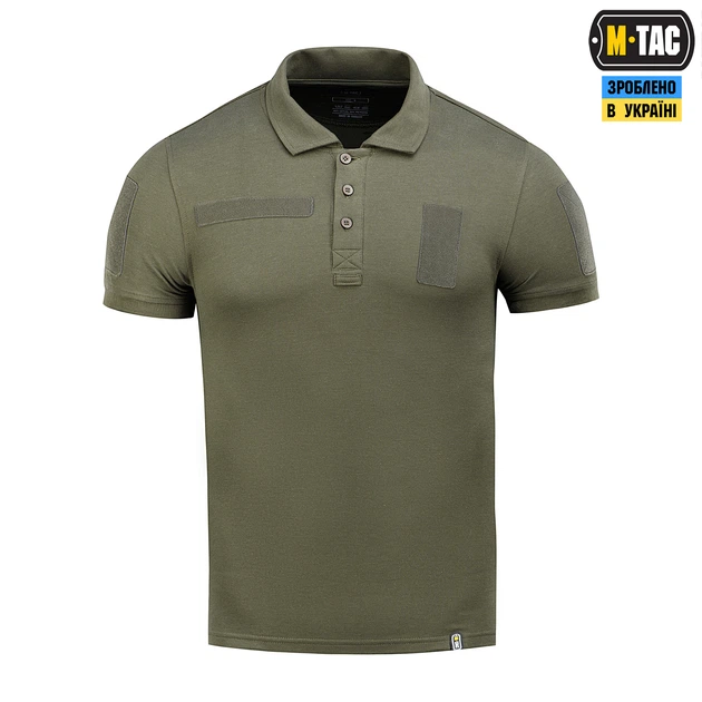 Поло тактичне M-Tac Army Olive (XL) 65/35 80014062-XL - Фото 2 Поло тактичне M-Tac Army Olive (XL) 65/35 80014062-XL - зображення 2