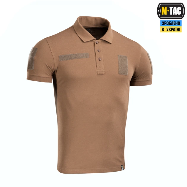 Поло тактичне M-Tac Coyote Brown (L) 65/35 80014017-L - зображення 3