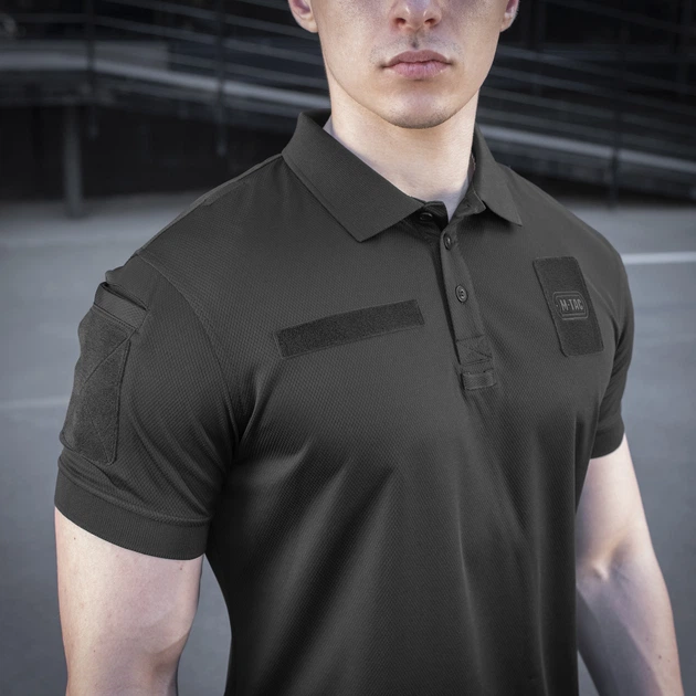 Поло M-Tac Elite Tactical Coolmax Black S 80010002-S - Фото 11 Поло M-Tac Elite Tactical Coolmax Black S 80010002-S - зображення 11