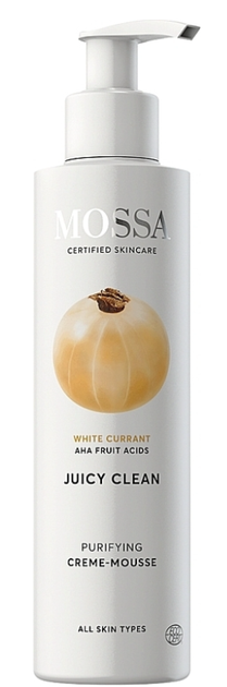 Очищувальний крем Mossa Juicy Clean з білою смородиною 190 мл (4751009826653) - зображення 1
