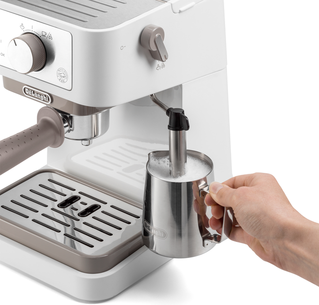Ekspres do kawy kolbowy Delonghi Stilosa EC260.W - obraz 3