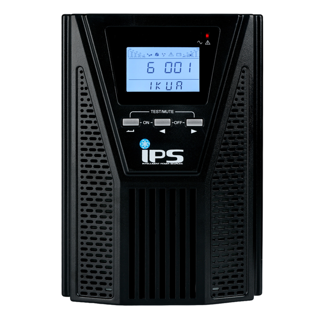 UPS IPS TS1-ON-1k0-MC-3x9 1000VA/900W 3x12V9Ah (5902135120965) - obraz 2