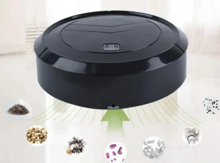 Умный робот пылесос Ximeijie smart sweeper M-101 для автоматической уборки дома и офиса Черный - изображение 3