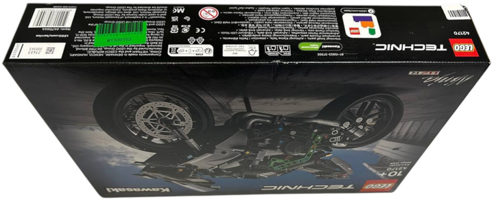 Zestaw klockow Lego Technic Motocykl Kawasaki Ninja H2R 643 elementy (42170) (955555911091526) - Outlet - obraz 4