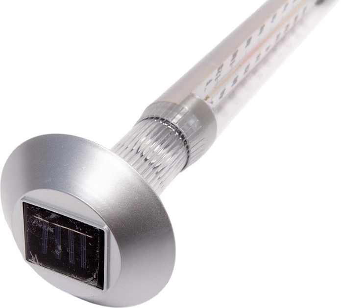 Lampa solarna LED z termometrem Grundig Srebrny - obraz 4