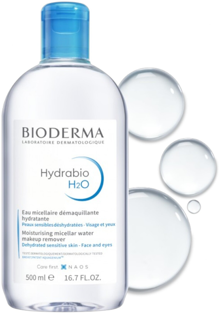 Płyn micelarny Bioderma Hydrabio H2O dla cery odwodnionej 500 ml (3701129811702) - obraz 2