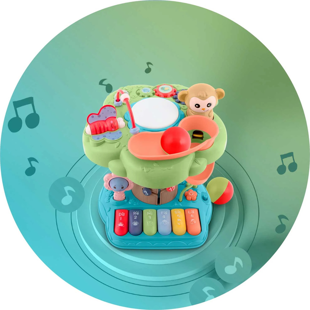 Zabawka edukacyjna Ricokids Drzewko z melodią 781600 (5903890610258) - obraz 7