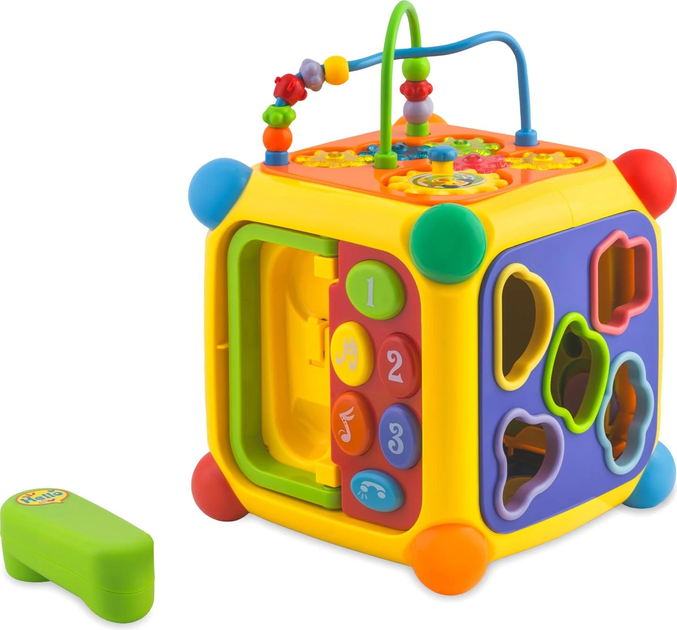Zabawka edukacyjna Ricokids Kostka 6 w 1 RK-747 (5903890616427) - obraz 6