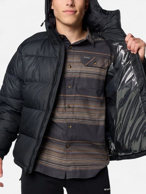 ま*さ様 Columbia hooded puffer jacket ブラック Куртка зимняя короткая мужская Columbia Pike Lake™ Ii Hooded