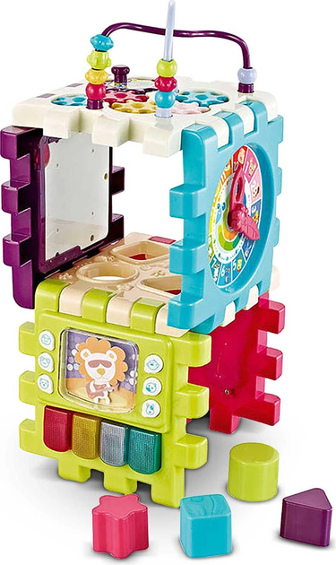 Zabawka edukacyjna Ricokids Kostka z melodią 10 w 1 781700 (5903890610265) - obraz 7